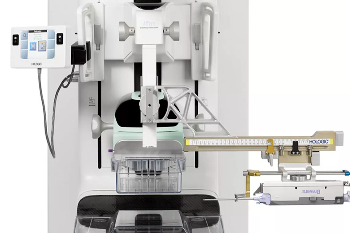 Medical 3D scanning machine and device on white background