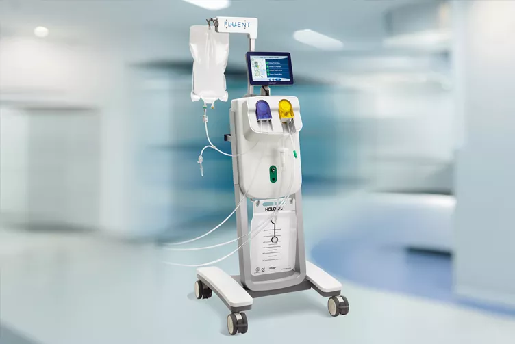 Fluent® Fluid Management System system in hospital setting