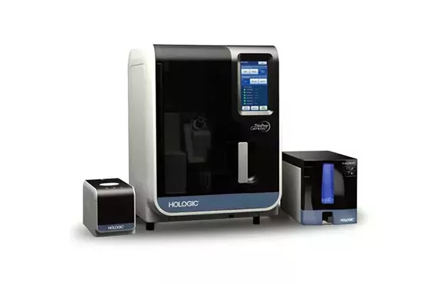 Hologic ThinPrep Genesis processor device on white background